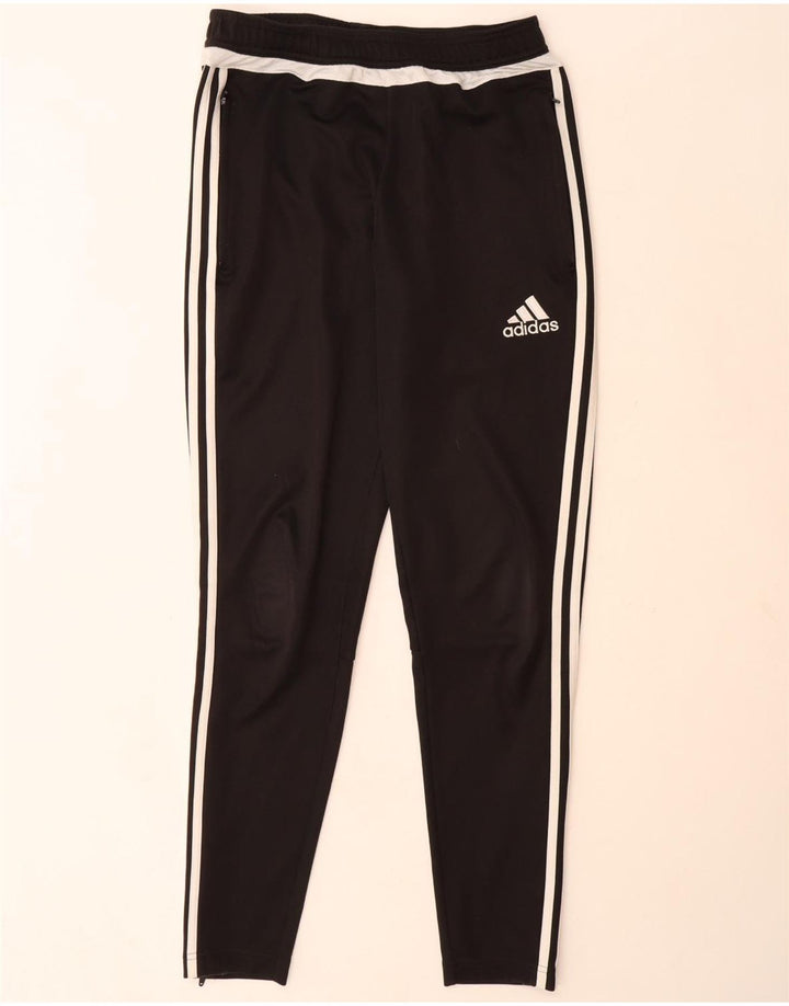 Ανδρικό παντελόνι αθλητικής φόρμας Adidas Climacool Μικρό μαύρο πολυεστέρα