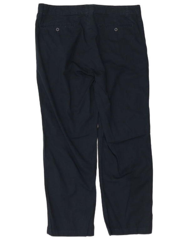 CALVIN KLEIN Ανδρικό ίσιο παντελόνι Chino W36 L30 Navy Blue Cotton