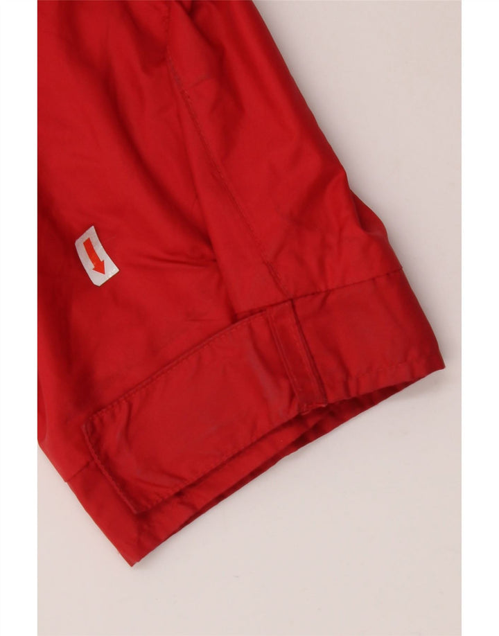 HENRY COTTONS Ανδρικό μπουφάν βροχής με κουκούλα IT 56 3XL κόκκινο πολυαμίδιο