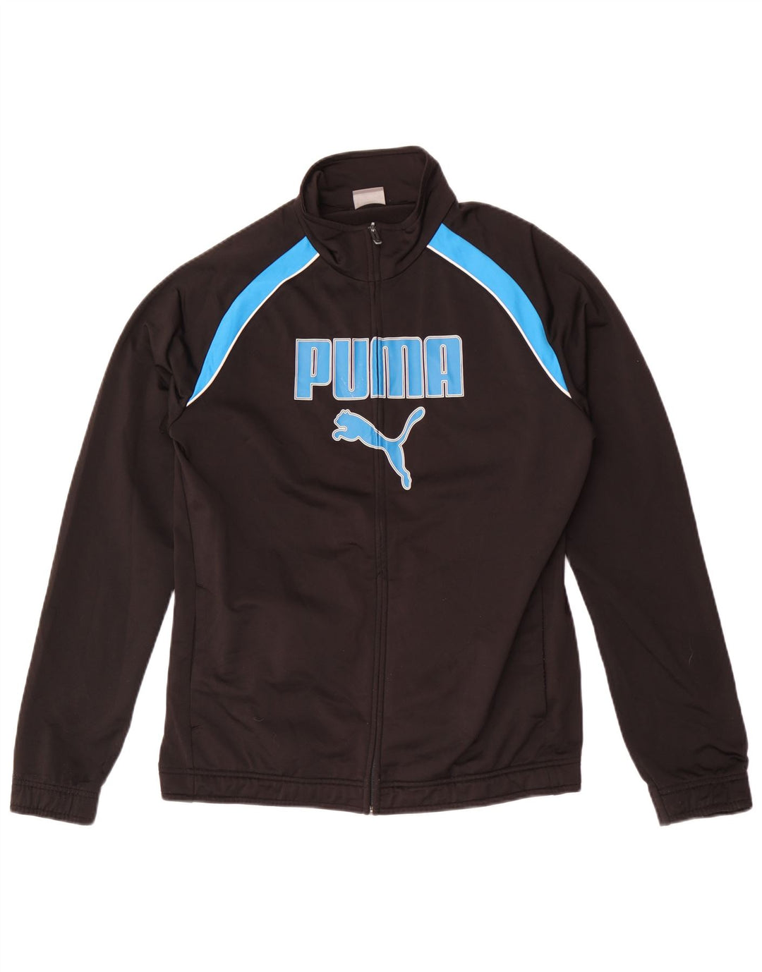 Ανδρική αθλητική φόρμα γραφικών Puma Μπουφάν μεσαίου μαύρου χρώματος πολυεστέρας