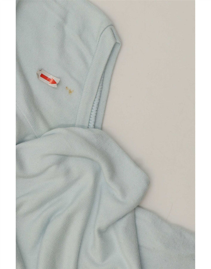 Zara Γυναικείο T-Shirt Top UK 10 Small Blue Viscose