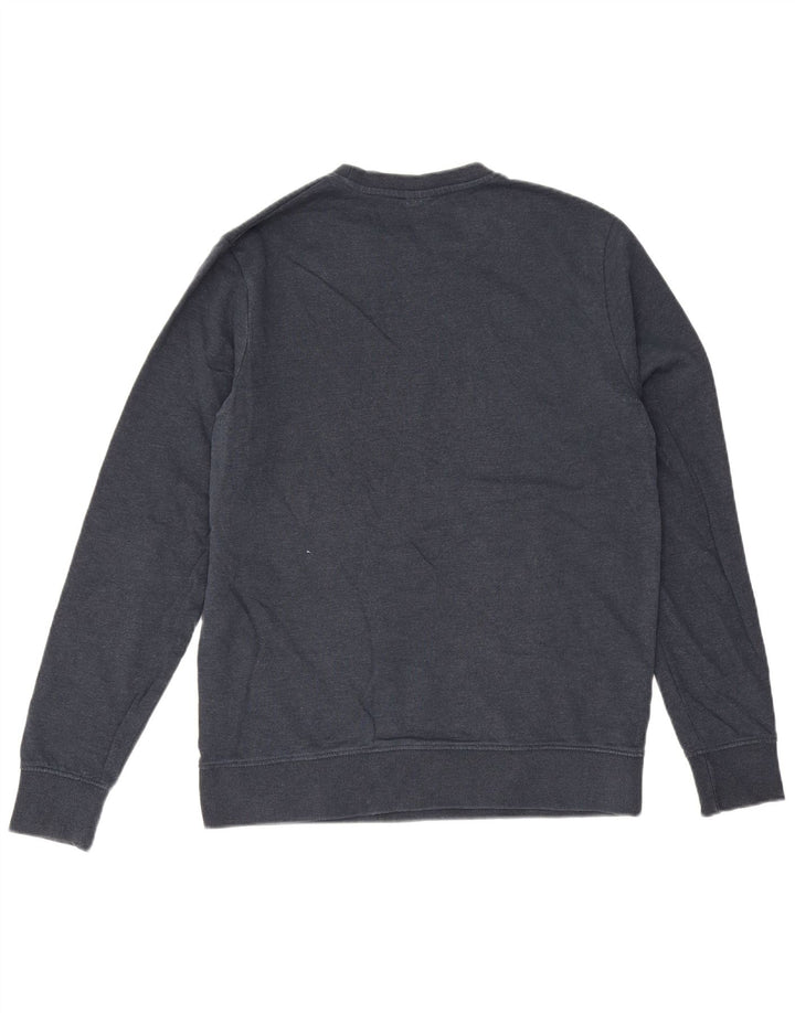 Jack & Jones Ανδρικό γραφικό φούτερ Jumper Large Navy Blue από βαμβάκι