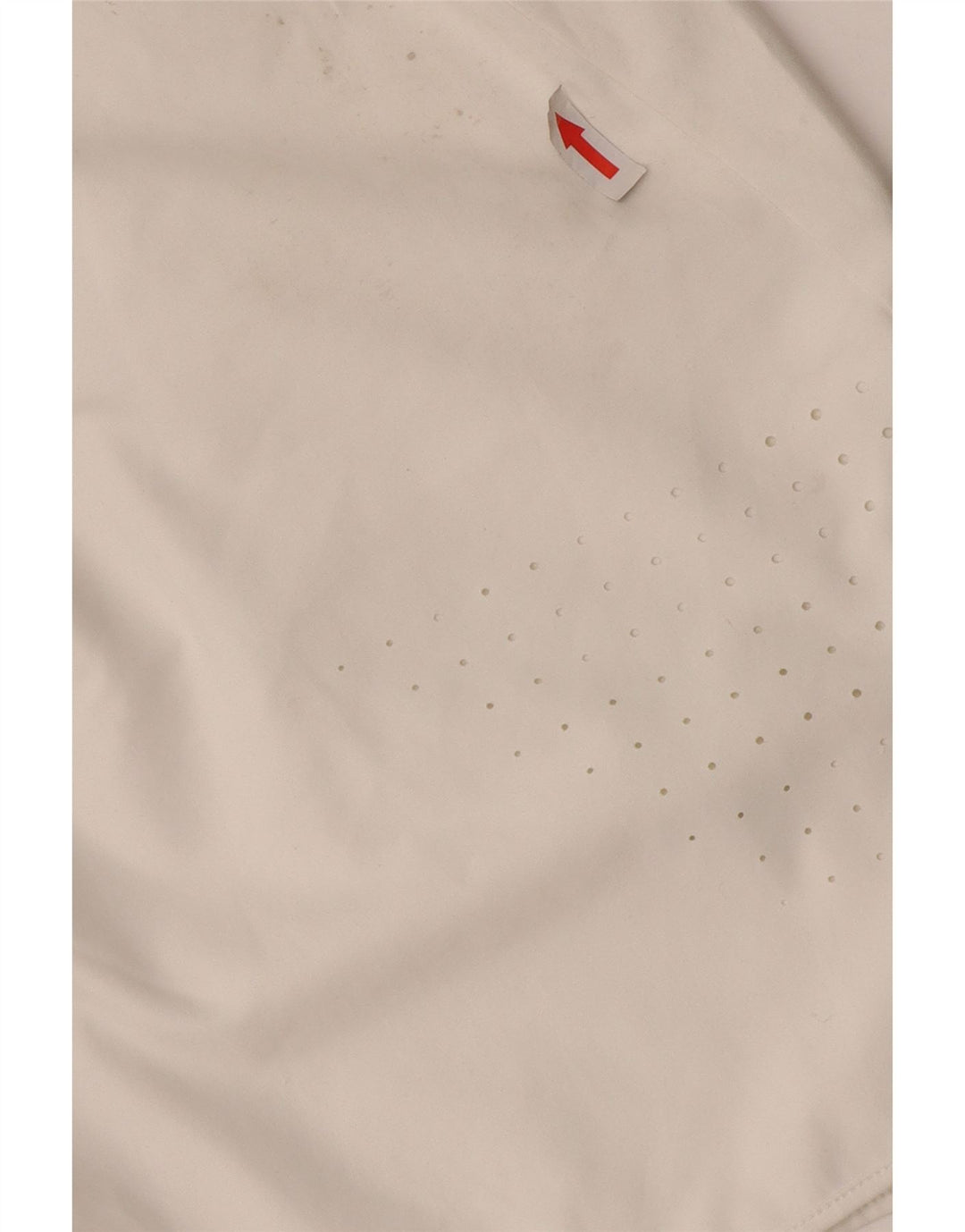 Γυναικείο αθλητικό σορτς Nike Dri Fit UK 16 μεγάλο λευκό πολυεστέρα