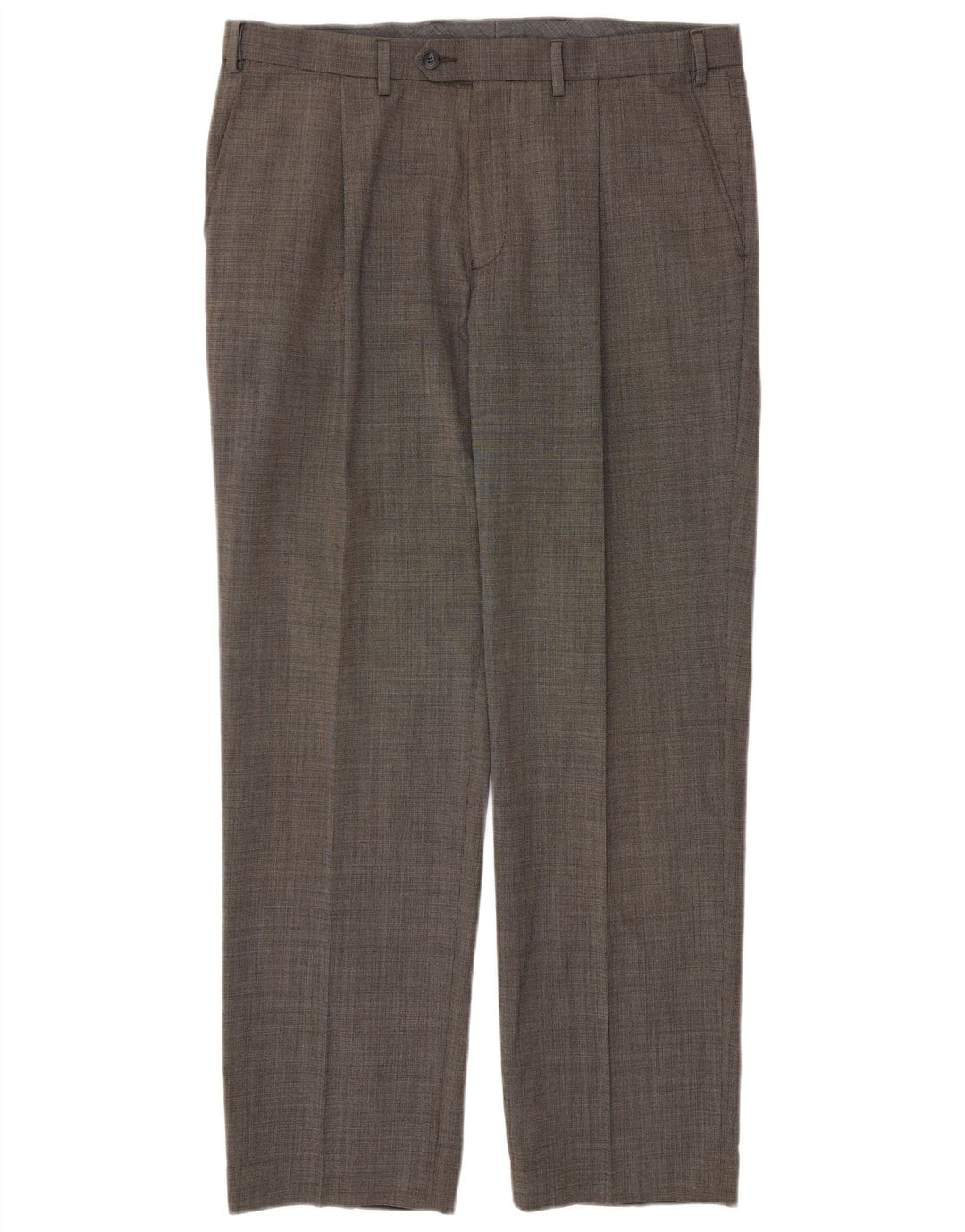 Marks & Spencer Ανδρικό κανονικό παντελόνι Casual W36 L31 Grey Polyester