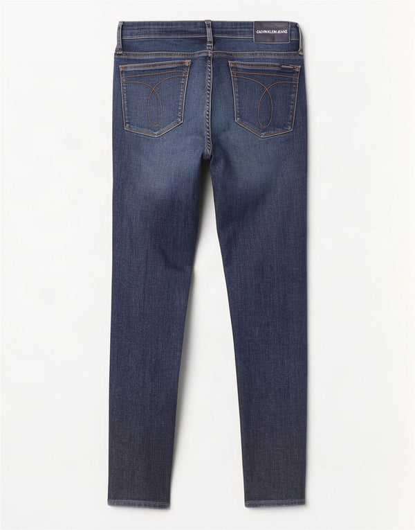 Γυναικείο Skinny Jeans Calvin Klein W30 L29 Μπλε βαμβακερό