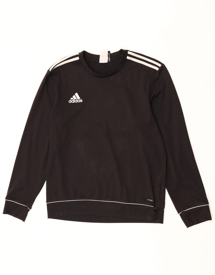 Ανδρική φούτερ Adidas Climalite Jumper UK 40/42 Medium Black Polyester