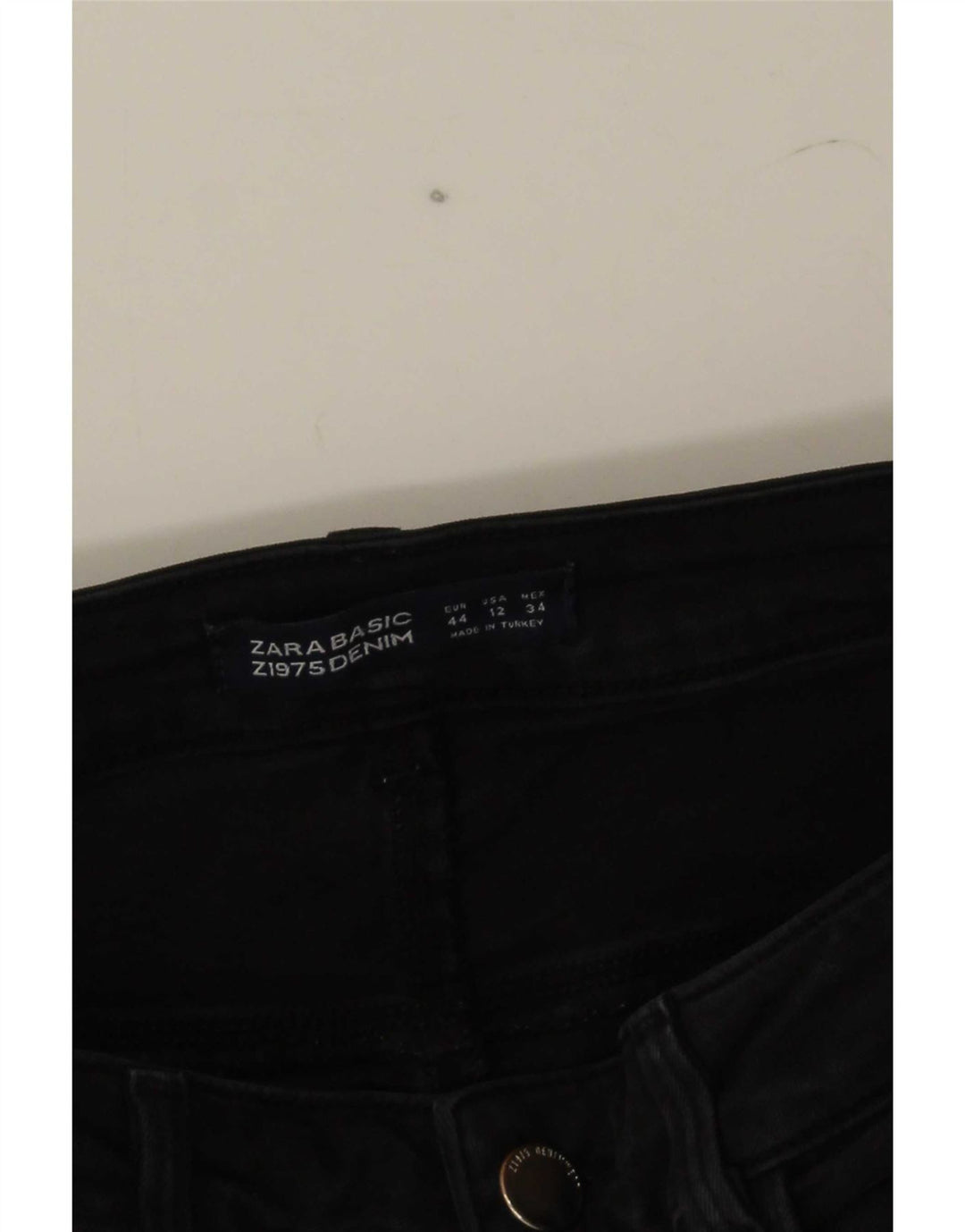 Zara Ανδρικό Slim Jeans EU 44 Large W34 L28 Black