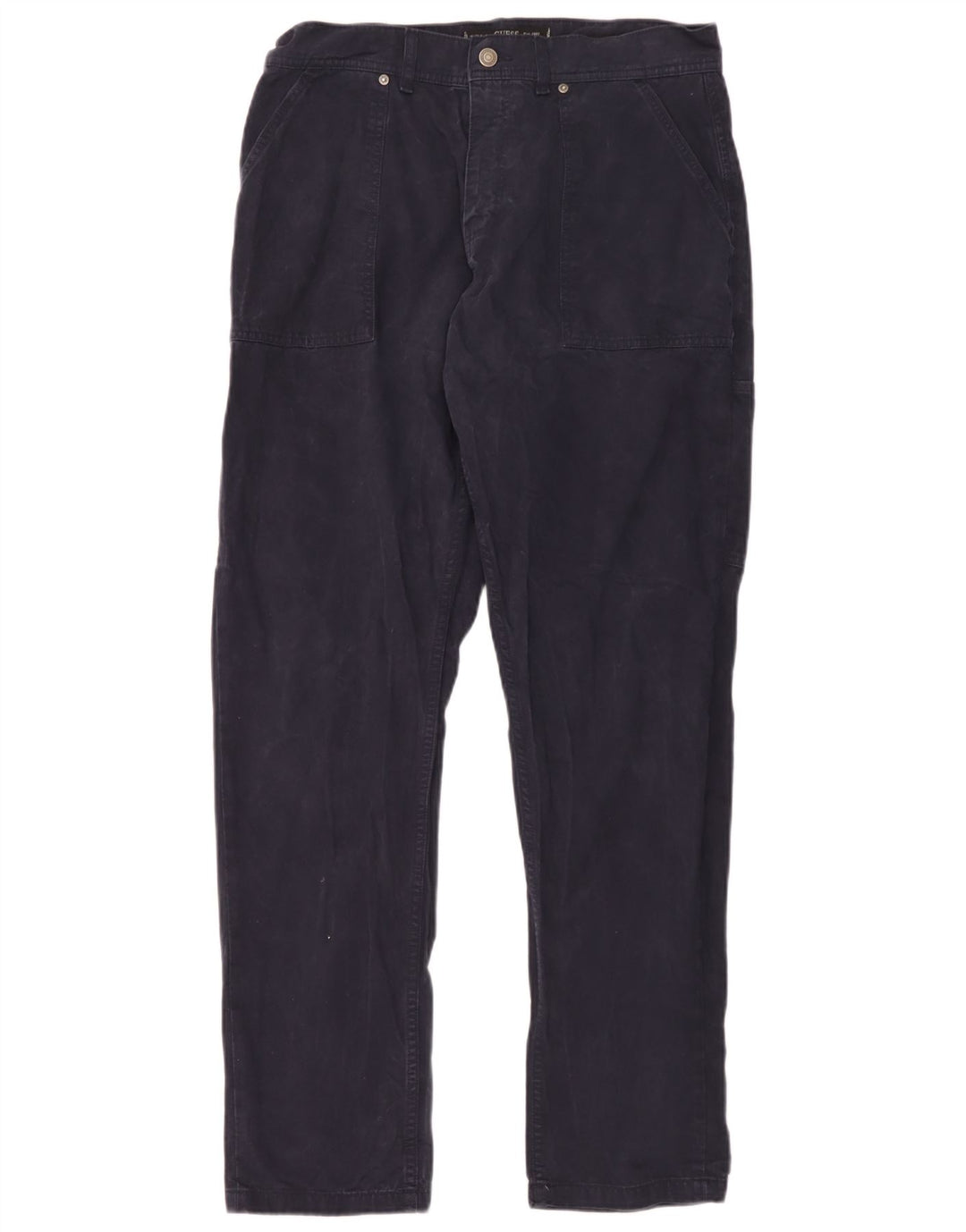 Ανδρικό παντελόνι Guess Straight Cargo W32 L32 Navy Blue