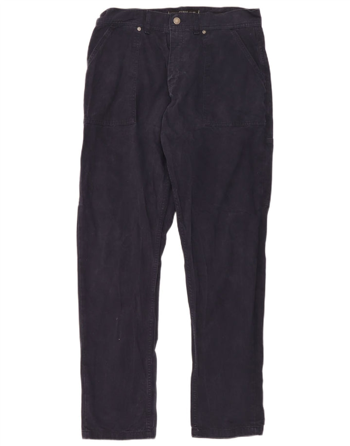 Ανδρικό παντελόνι Guess Straight Cargo W32 L32 Navy Blue