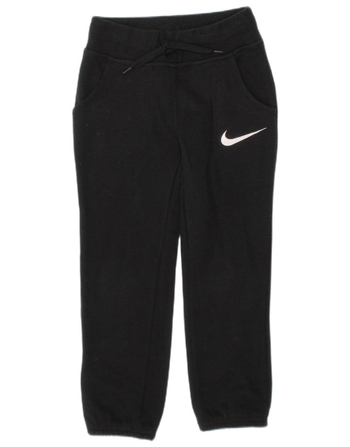 NIKE Κορίτσια αθλητική φόρμα παντελόνι Joggers 3-4 ετών XS Μαύρο βαμβακερό