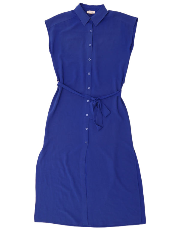 Calvin Klein Γυναικείο Αμάνικο Φόρεμα US 4 Small Blue
