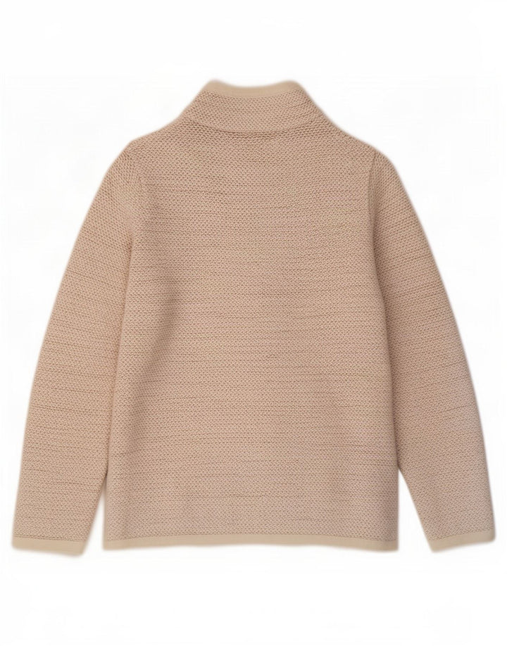 Γυναικεία αθλητική φόρμα Weird Fish Top Jacket UK 10 Small Beige Cotton