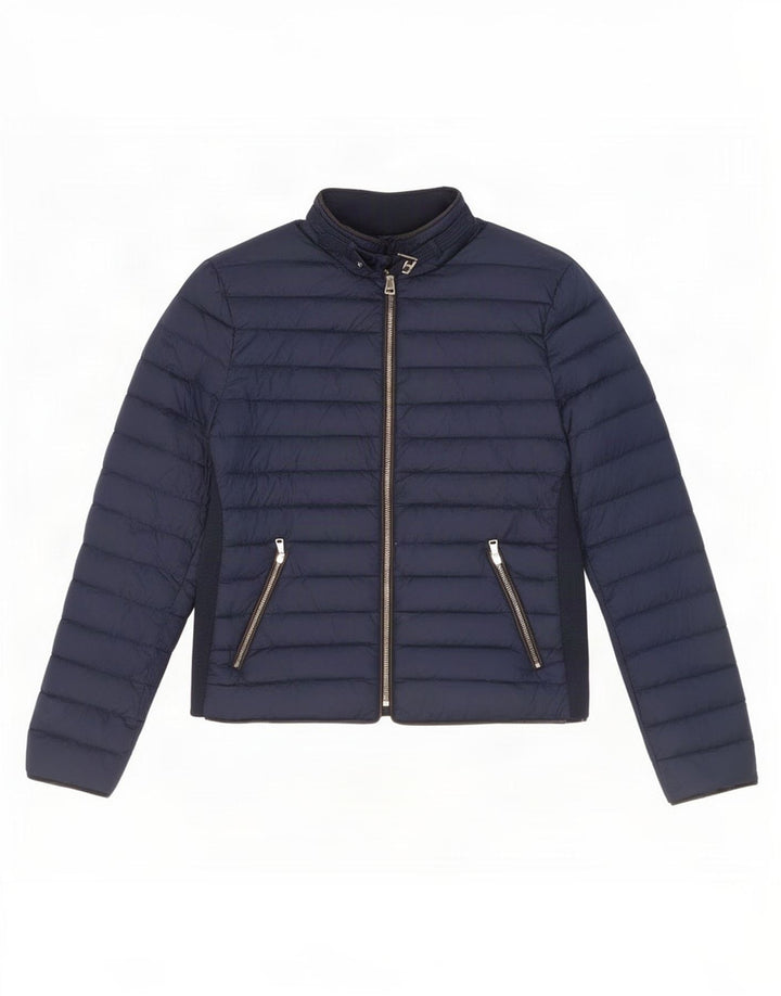 Zara Γυναικείο μπουφάν UK 14 Large Navy Blue