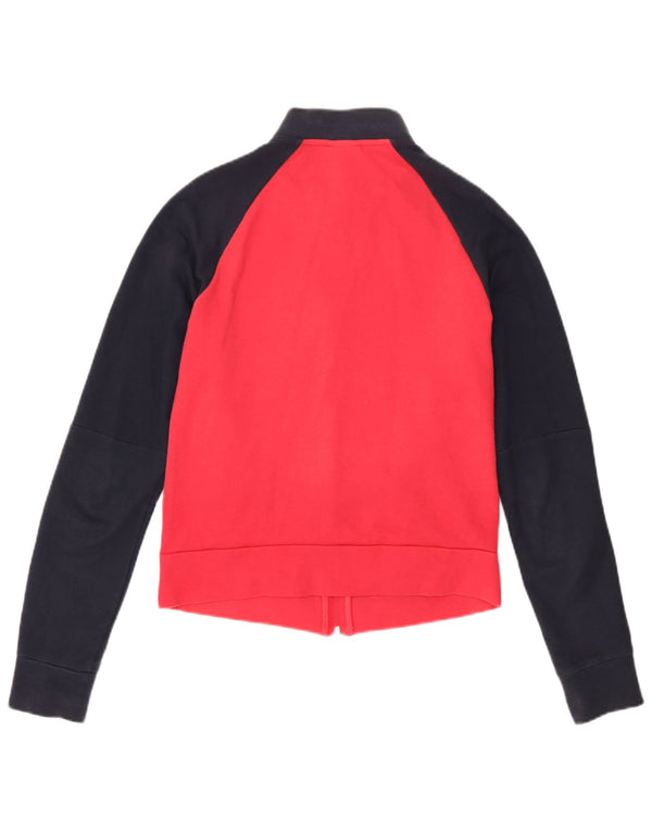 Γυναικεία αθλητική φόρμα γραφικών Adidas Top Jacket UK 8/10 Small Pink Colourblock