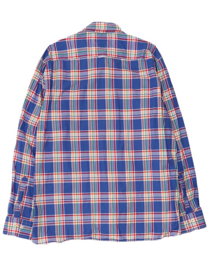 Ανδρικό πουκάμισο Tommy Hilfiger Custom Fit XL Μπλε βαμβακερό