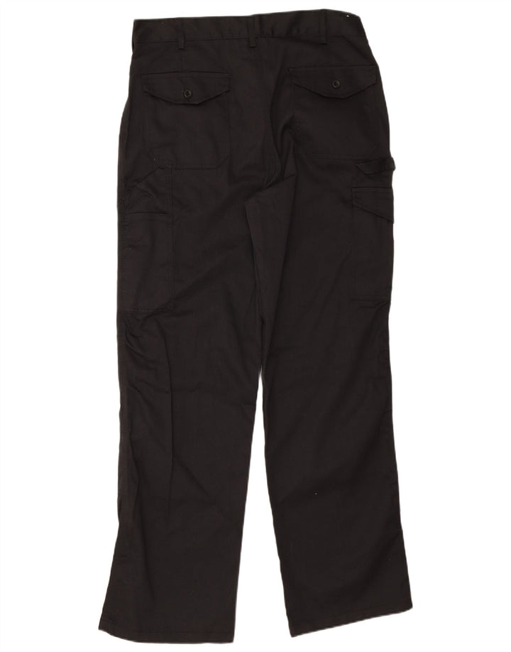Ανδρικό γραφικό ίσιο παντελόνι Cargo Dickies W32 L30 Μαύρο πολυεστέρα