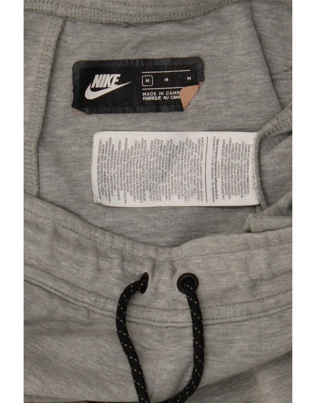 Ανδρική φόρμα Nike Παντελόνι Joggers Μεσαίο γκρι βαμβακερό