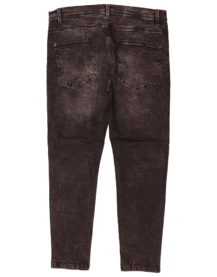 Zara Ανδρικό Slim Jeans EU 44 Large W34 L27 Γκρι βαμβακερό