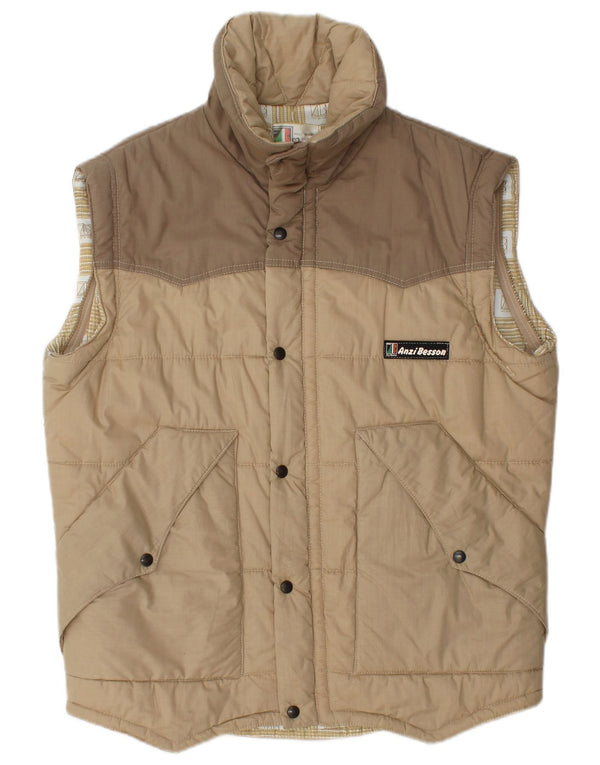 Anzi Besson Ανδρική επένδυση Gilet IT 50 Large Beige Courtton