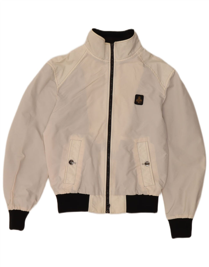 Ανδρικό μπουφάν Refrigiwear Bomber EU 46 Small White Colourblock Polyamide