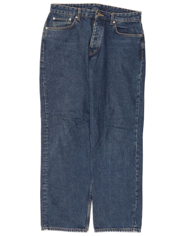 Zara Ανδρικό τζιν ίσιο EU 42 Large W32 L30 Blue