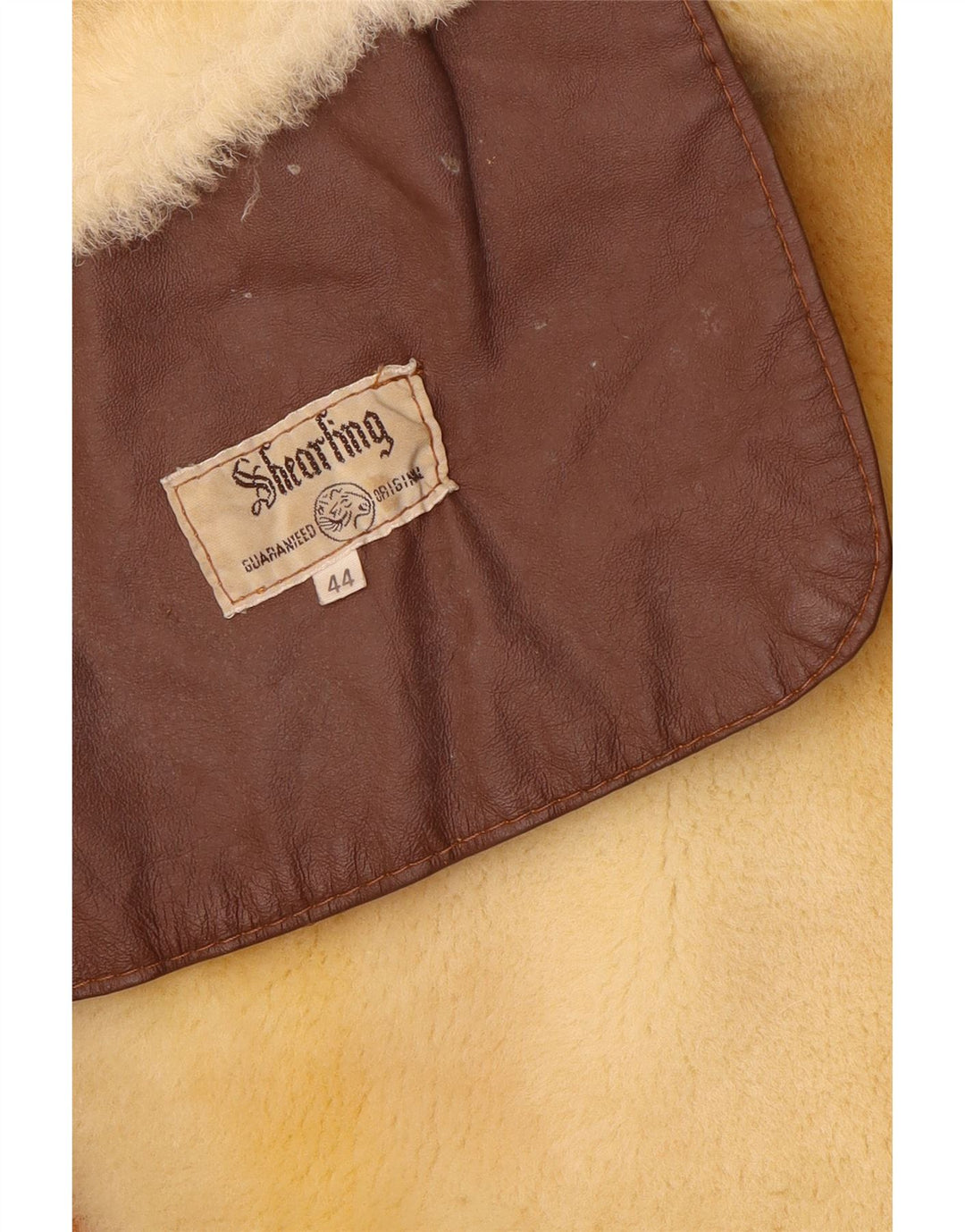 Vintage Γυναικείο Shearling Coat EU 44 XL Brown Shearling