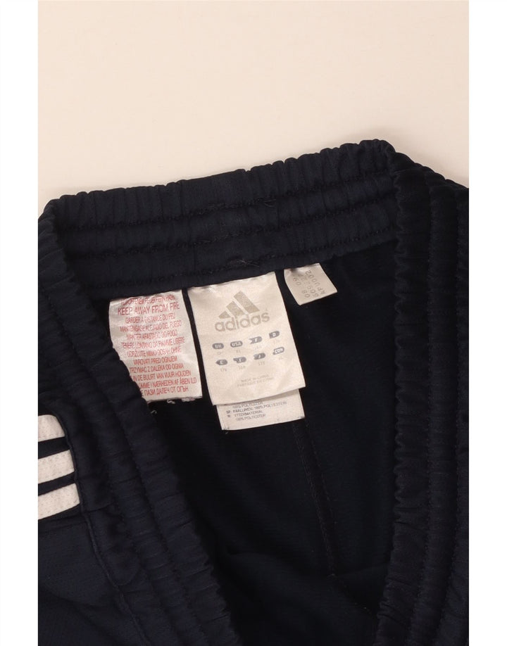 Ανδρικό αθλητικό σορτς ADIDAS μεσαίου μπλε πολυεστέρα