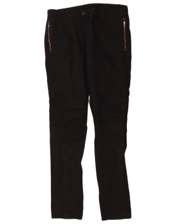 Marks & Spencer Γυναικεία Slim Jeans UK 10 Small W30 L30 Black Cotton