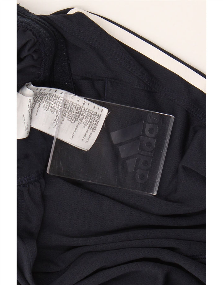 Adidas Boys Sport Short 7-8 Years Navy Blue Polyester