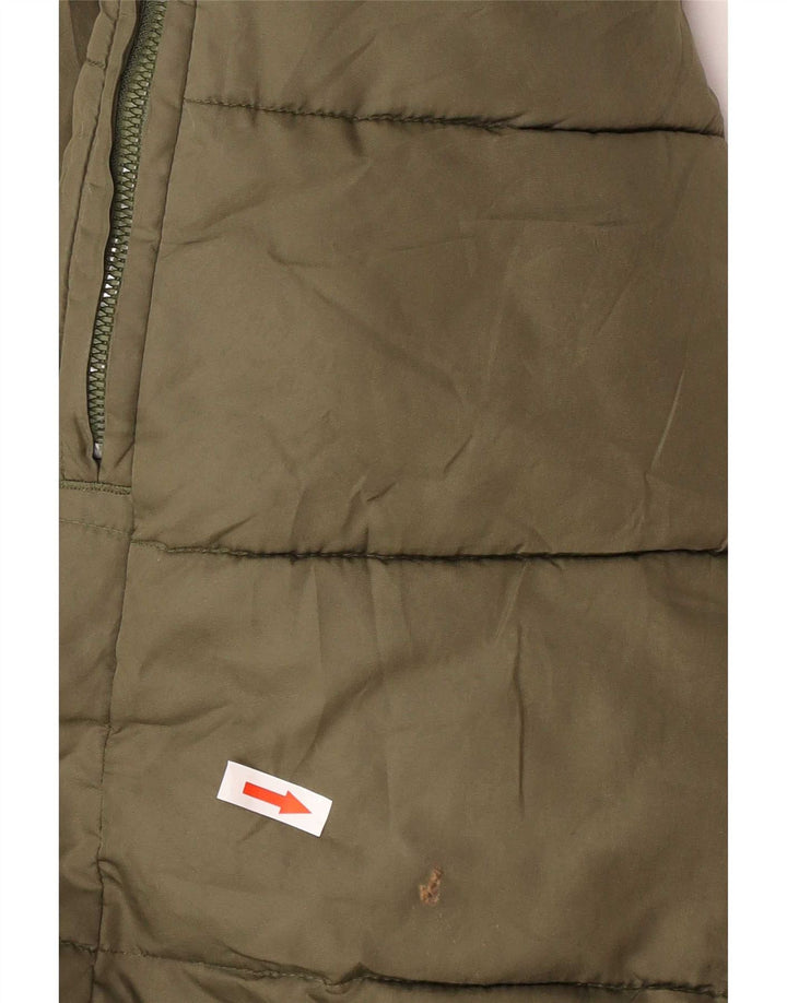 Gap Ανδρικό παλτό με κουκούλα UK 40 Large Khaki Polyester