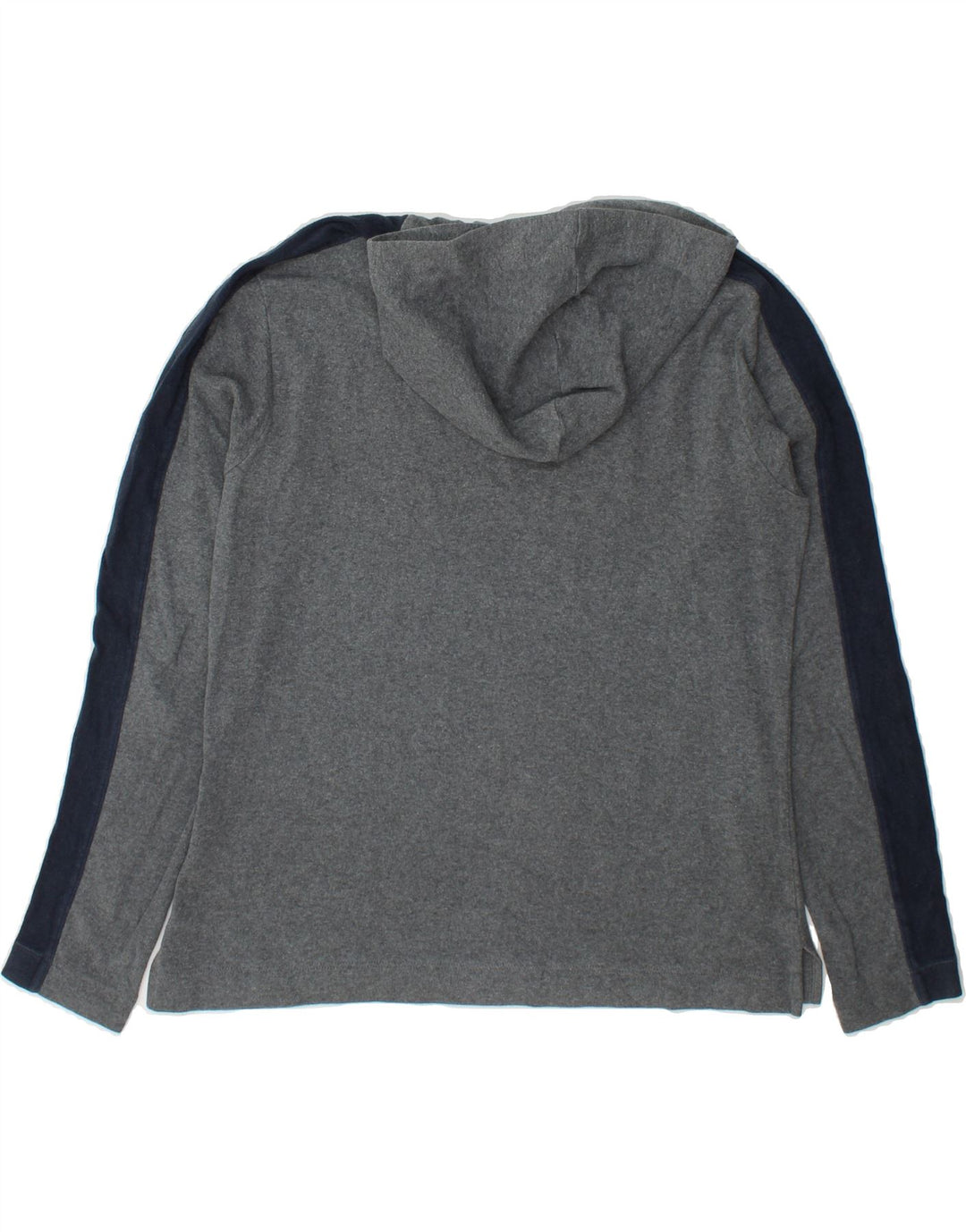 NIKE Womens Hoodie Jumper UK 14 Medium Grey Cotton Vintage Nike and Second-Hand Nike from Messina Hembry 