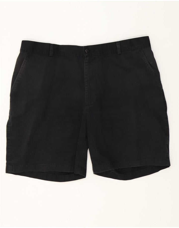 Ανδρικό σορτς Chino IZOD W36 μεγάλο μαύρο βαμβακερό