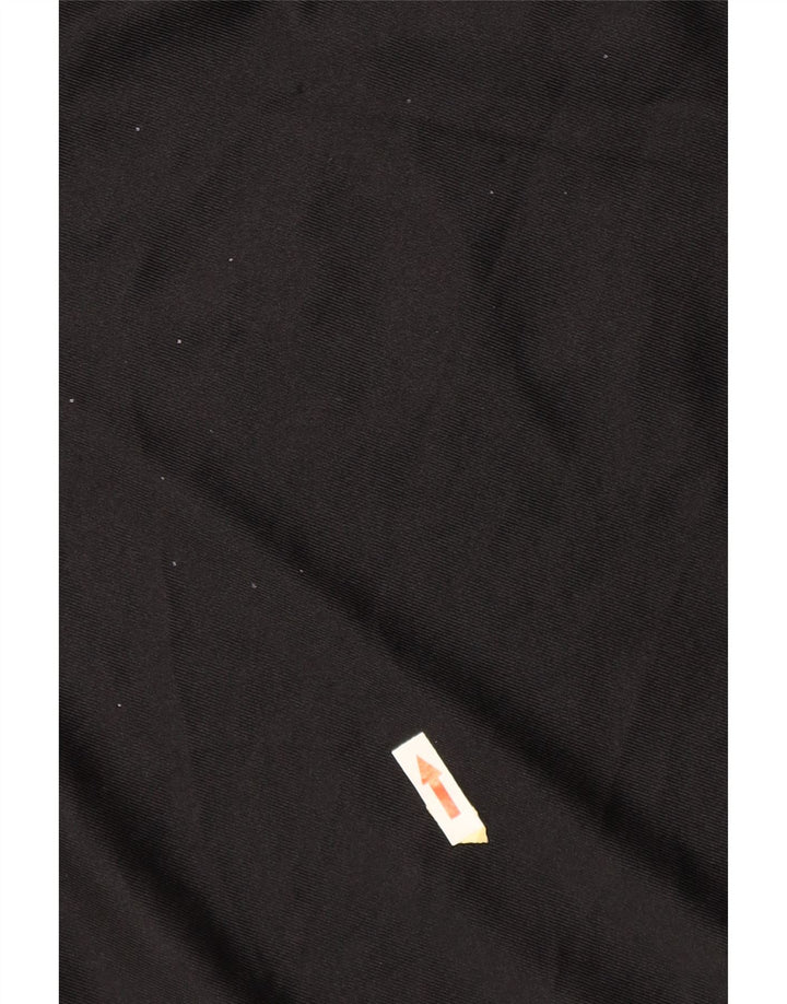 Ανδρικό γραφικό μπλουζάκι NIKE Top μεσαίο μαύρο πολυεστέρας