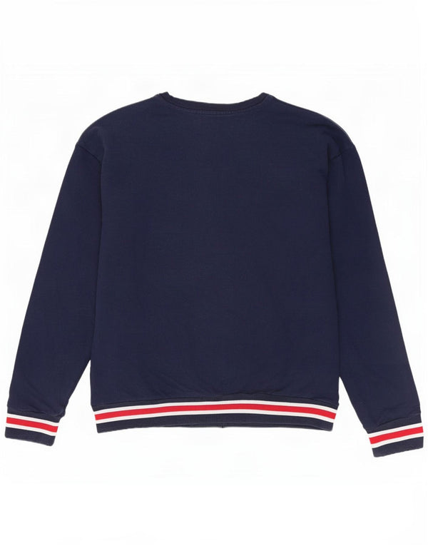 Fila Γυναικείο Φούτερ Jumper UK 14 Medium Navy Blue Cotton
