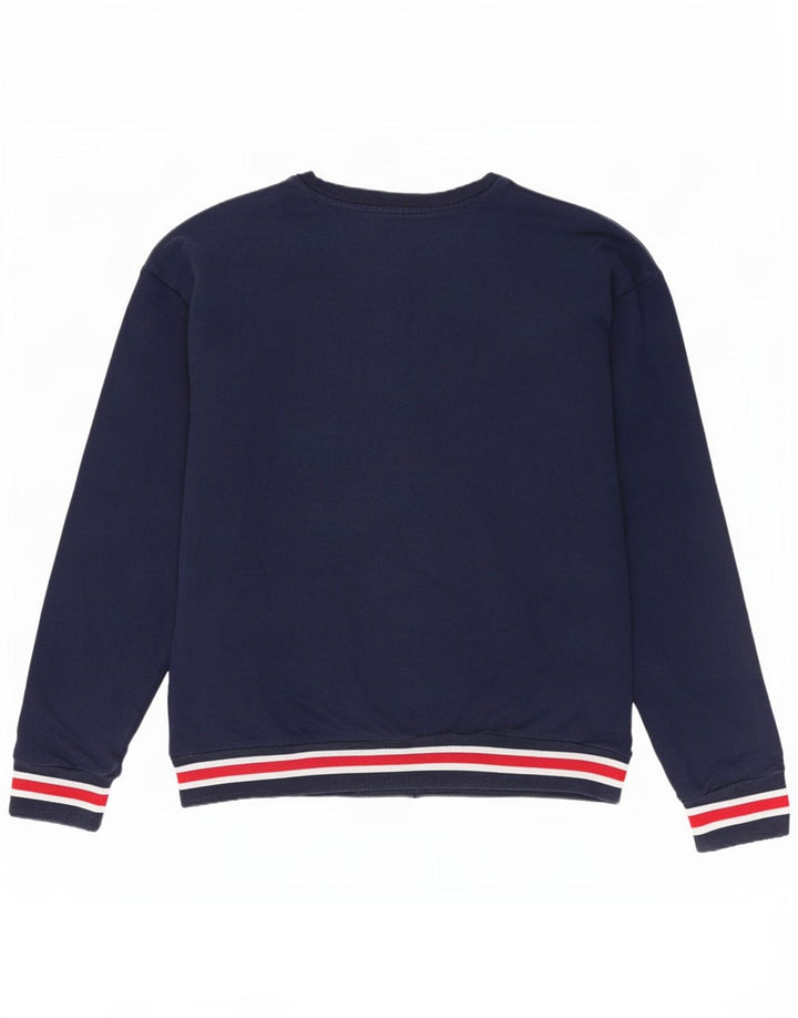 Fila Γυναικείο Φούτερ Jumper UK 14 Medium Navy Blue Cotton