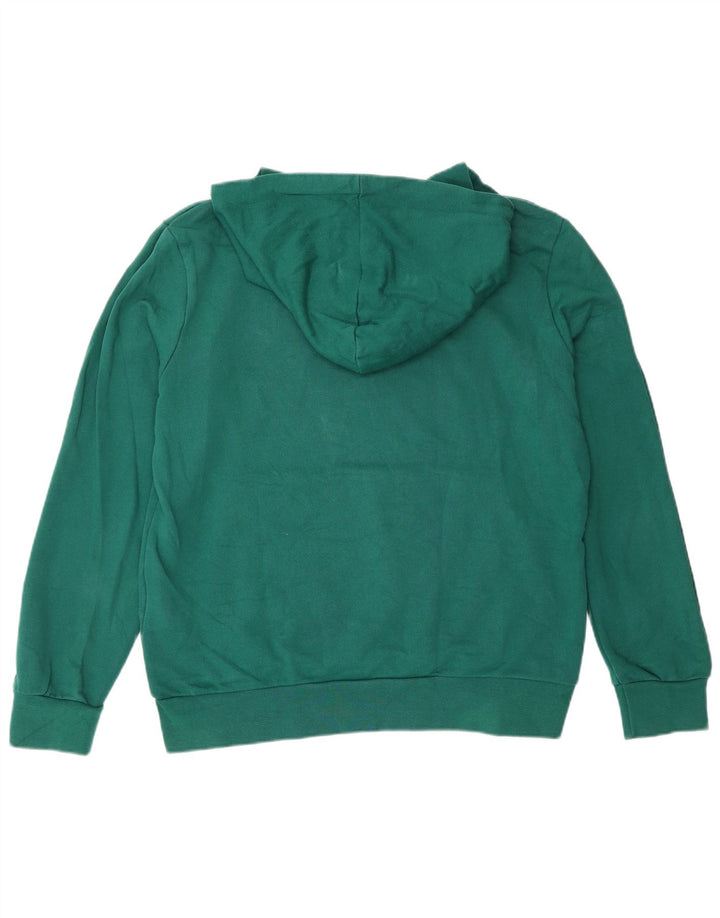 Ανδρικό γραφικό κουκούλα Diadora, μεσαίο πράσινο βαμβακερό