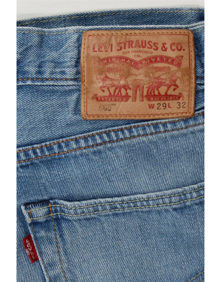LEVI'S Mens 508 Regular Tapered Jeans W29 L30 Blue