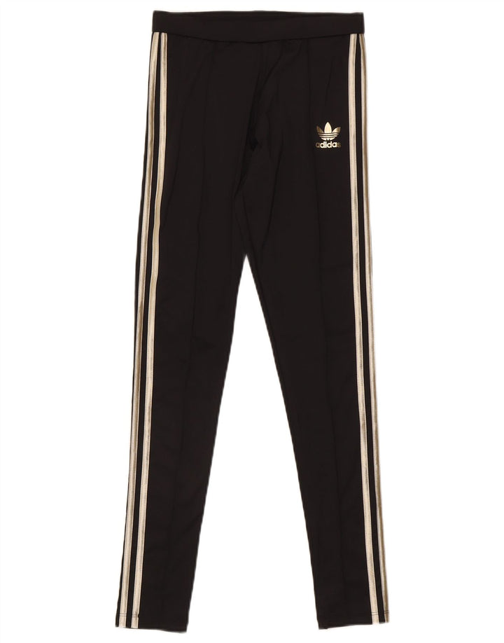 Γυναικείο κολάν Adidas UK 8 Small Black Polyester