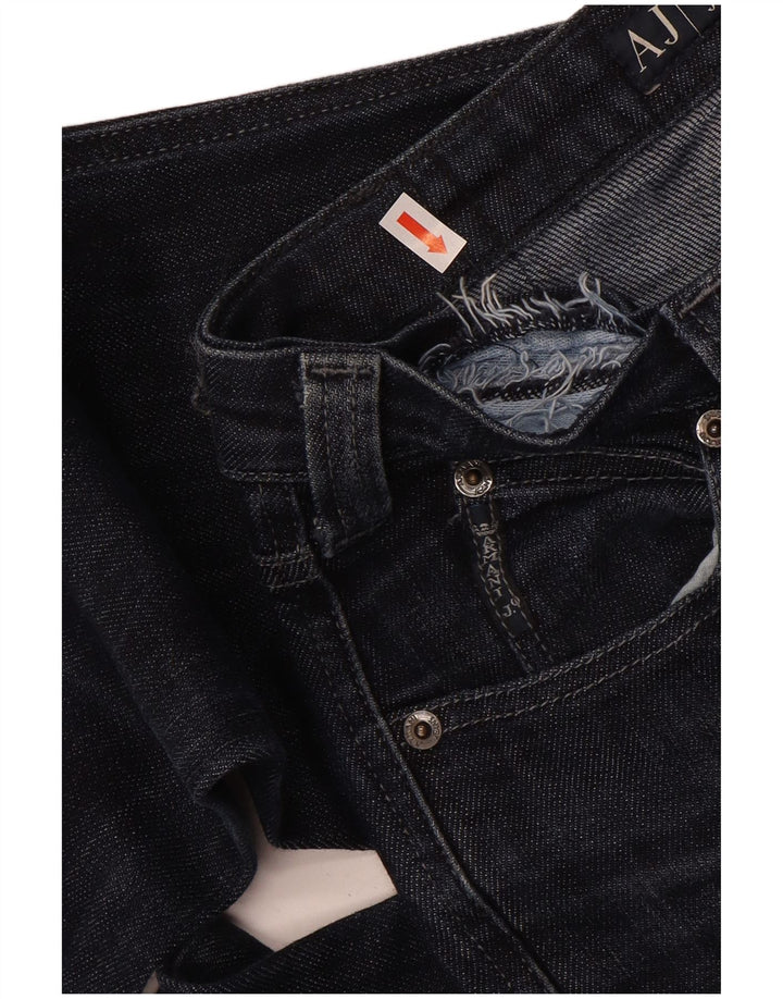 Armani Γυναικείο Straight Jeans W26 L32 Navy Blue Cotton