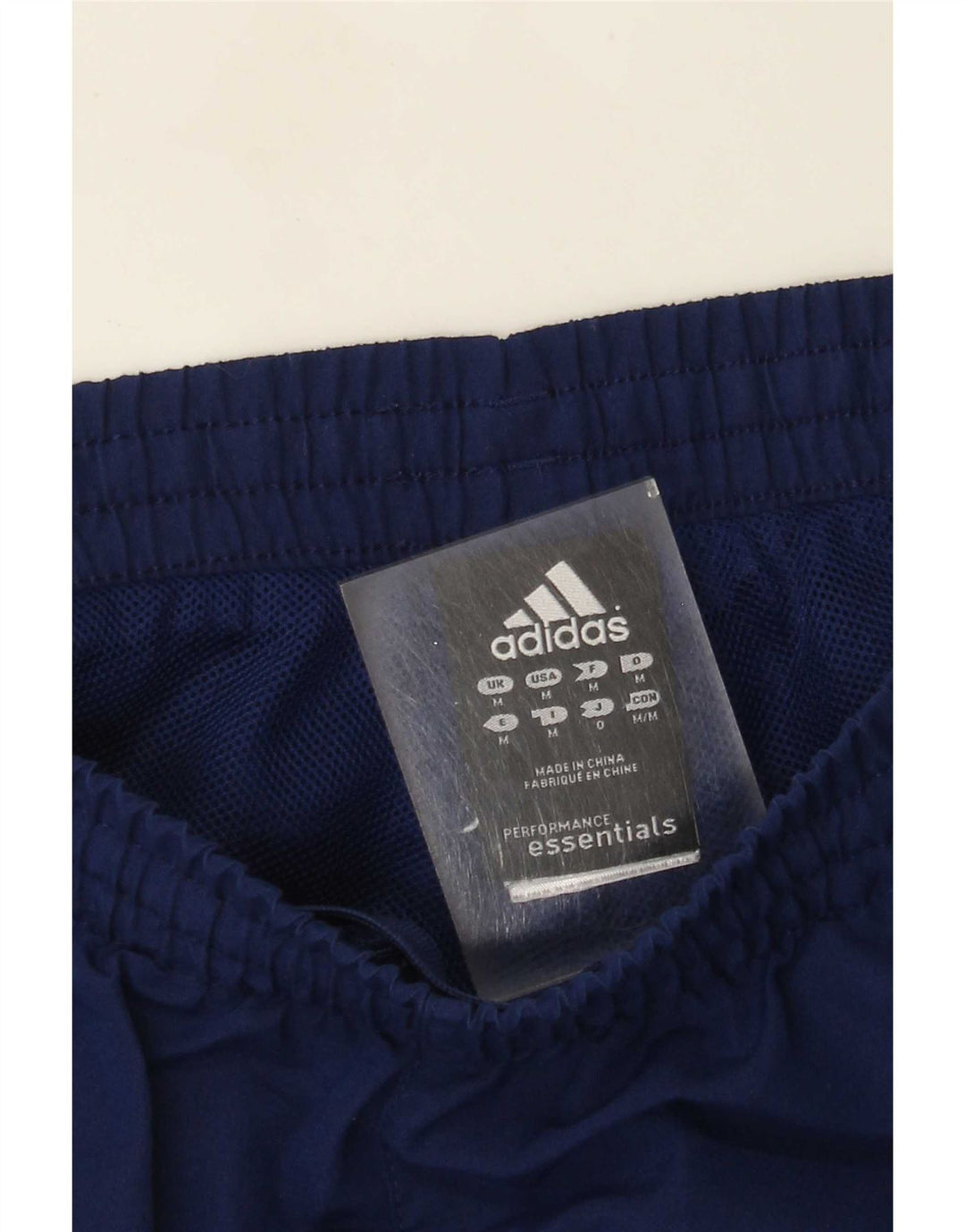 Ανδρική αθλητική φόρμα Adidas Climalite Παντελόνι μεσαίου μπλε ναυτικού πολυεστέρα