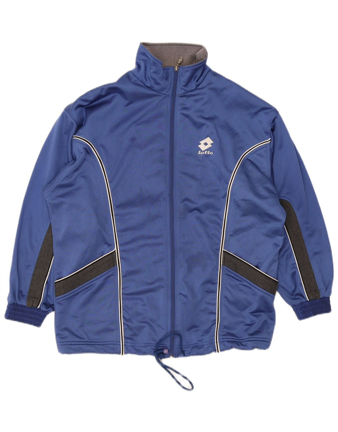 Ανδρική αθλητική φόρμα Lotto Top Jacket Large Blue Colourblock Polyester