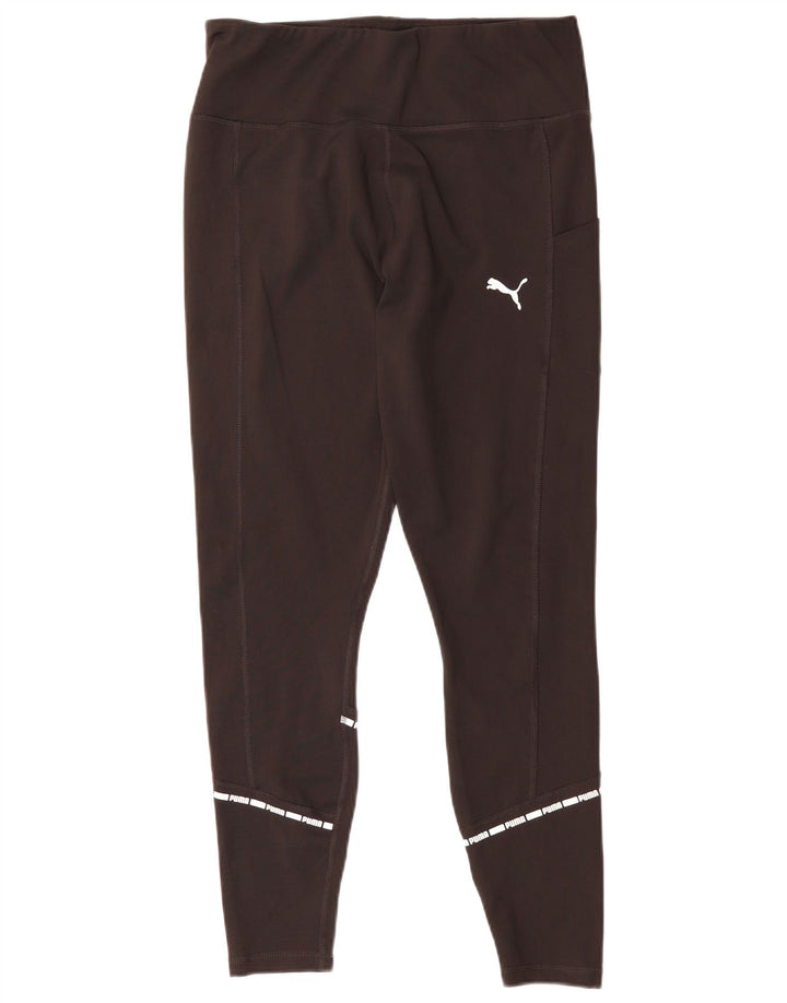 Γυναικείο κολάν PUMA UK 16 μεγάλο μαύρο πολυεστέρα