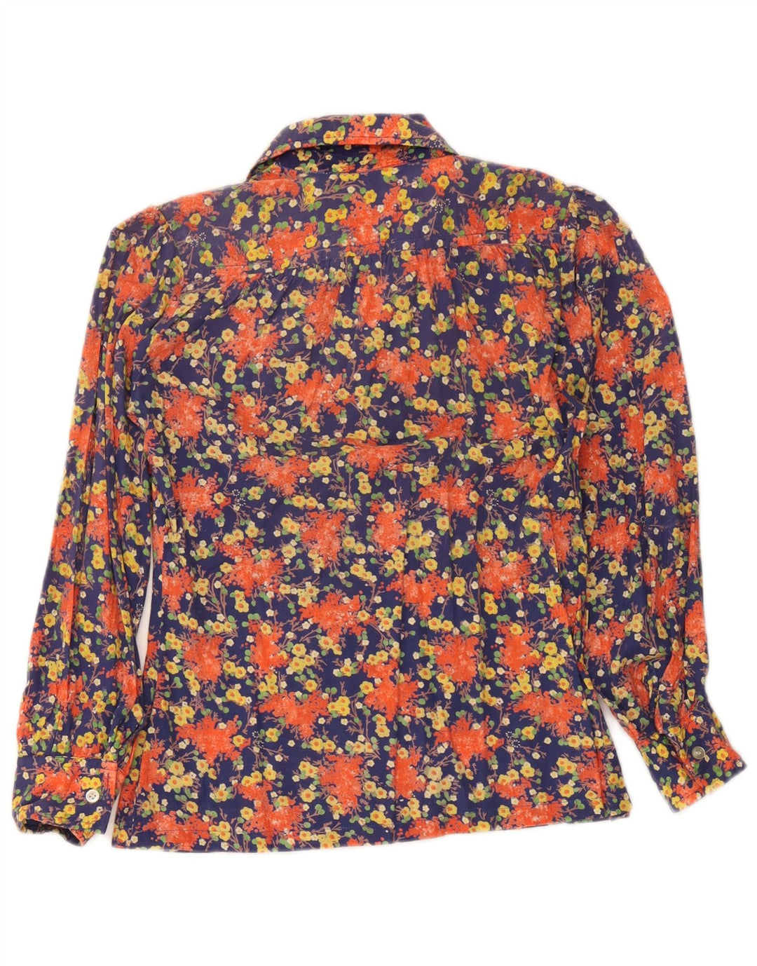 Vintage Γυναικείο Πουκάμισο Μπλούζα IT 42 Medium Πολύχρωμο Floral