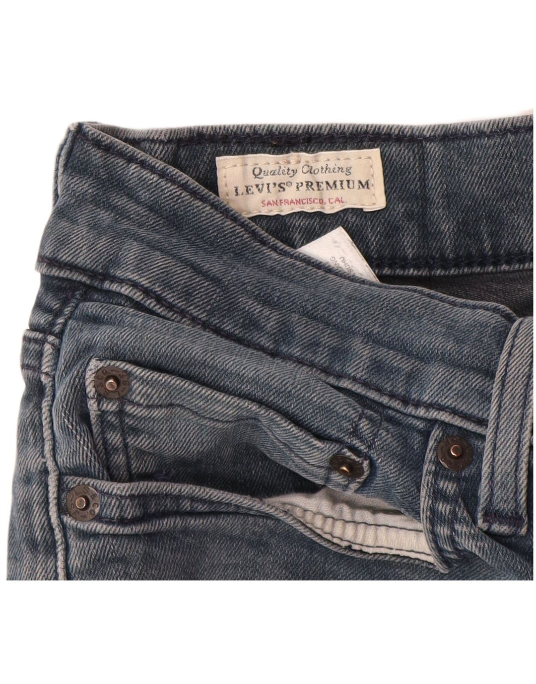 LEVI'S Ανδρικό τζιν 514 ίσιο W30 L30 Μπλε βαμβακερό