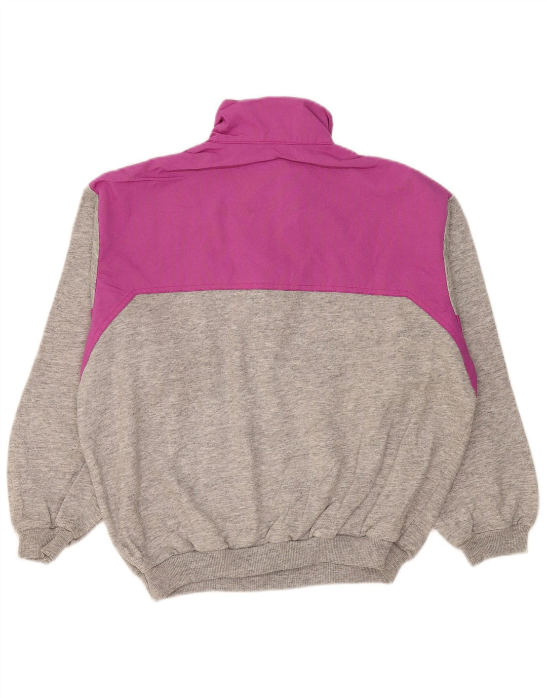 Belfe & Belfe ανδρικό φούτερ με φερμουάρ Jumper IT 52 Large Grey Colourblock