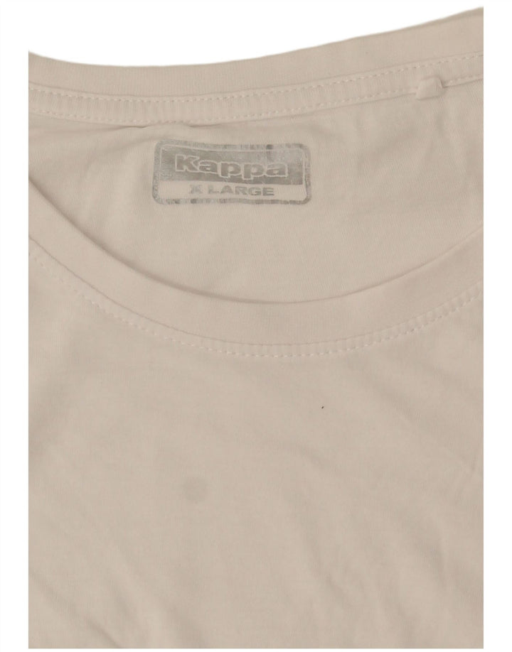 Ανδρικό T-Shirt Kappa Top XL Λευκό