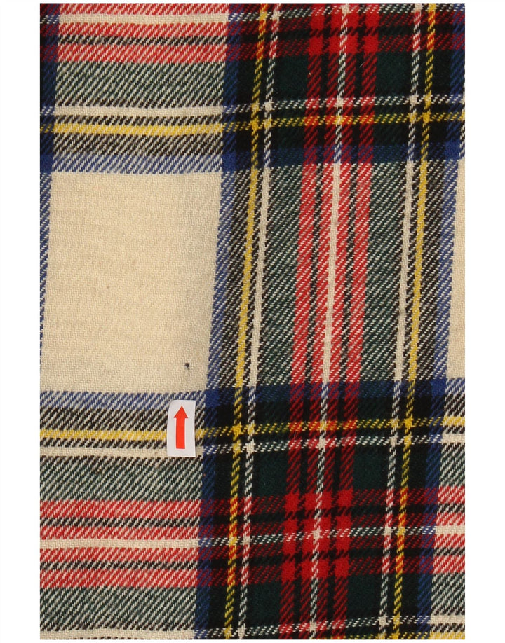 VINTAGE Γυναικεία Wrap Φούστα W24 XS Πολύχρωμη καρό μαλλί