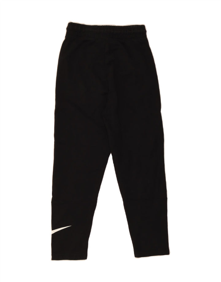NIKE Womens Graphic Tracksuit Trousers XS  Black Cotton Vintage Nike and Second-Hand Nike from Messina Hembry 