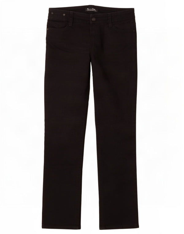 Massimo Dutti Γυναικείο λεπτό τζιν EU 40 Medium W30 L30 μαύρο βαμβακερό