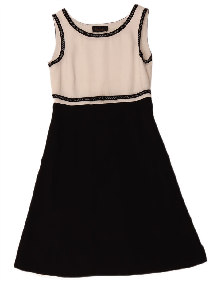 Luisa Spagnoli Γυναικείο φόρεμα A-Line IT 42 Medium Black Colourblock